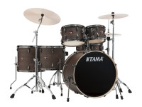 Tama Imperialstar 22'' 6pc Drum Kit, Walnut Burl Tama Imperialstar 22'' 6pc Drum Kit, Walnut Burl